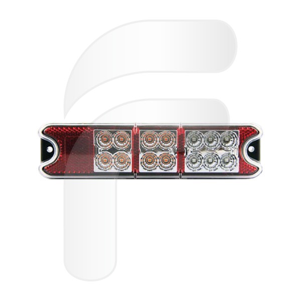PILOTO TRASERO UNIVERSAL LED 3 FUNCIONES 10-30V FA210204